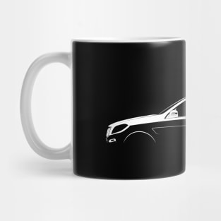 Mercedes-Benz M-Class AMG (W166) Silhouette Mug